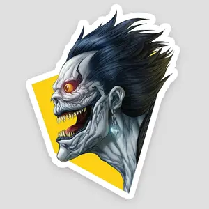 Death Note Anime Sticker Ryuk Manga Art Design
