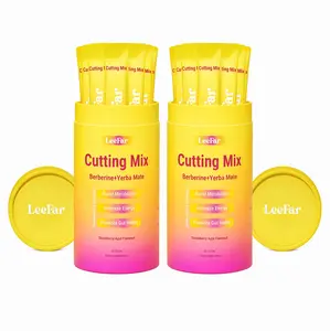 2 Piece LeeFar Cutting Drink Mix – | KM Strawberry Açaí Flavor – | (30 Servings)