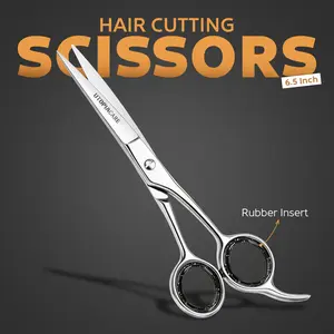 Utopia Care 6.5” Professional Hair Cutting Scissors – Premium Stainless Steel Salon Shears with Razor Sharp Blades for Men, Women & Kids