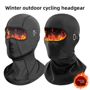 Winter Rider Warm Anti-Haze Balaclava Full Face Mask for Motorcycle Riding Cycling Ski Hood Cap Windproof Soft Outdoor Warm Bike Headwear
