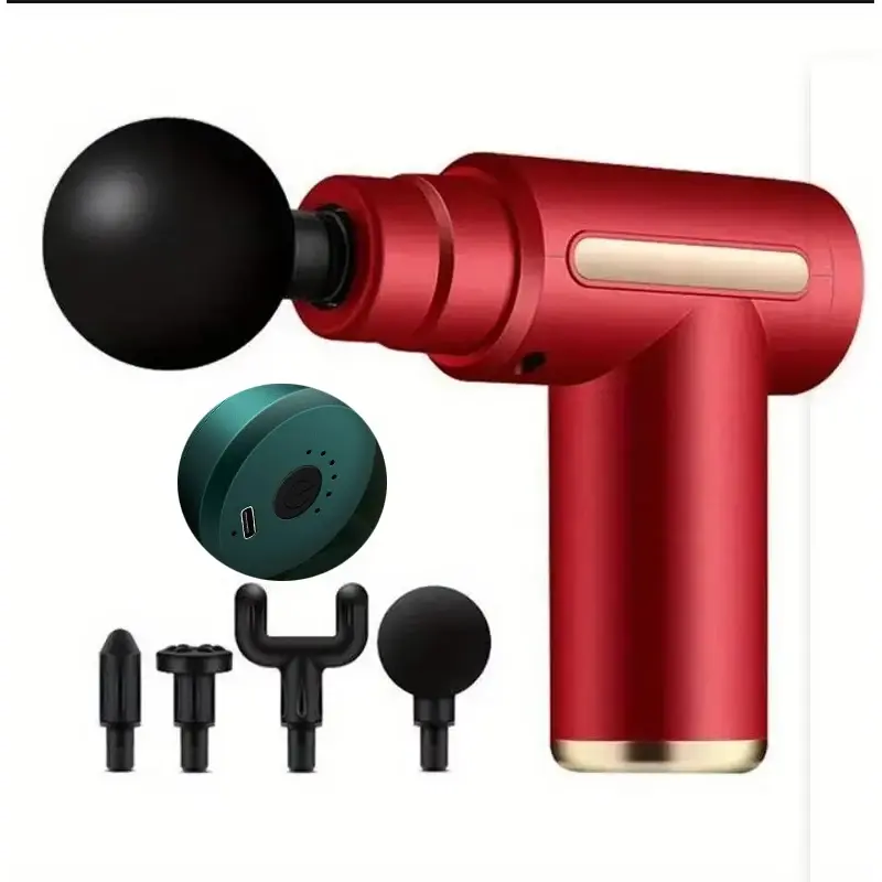 Fascia gun muscle relaxation massager portable handheld massager with adaptive power adjustment