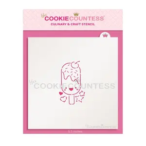 Cookie Couture Stencil- Cake Pop PYO