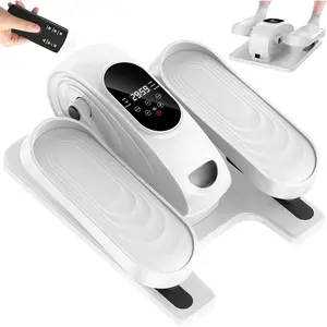 Under Desk Elliptical Exercise Machine, Electric Ellipse  Exerciser as Seen  TV, 15 Speeds Foot Exerciser While Sitting for Seniors, Portable Seated Pedal Exerciser for  Office, Gifts