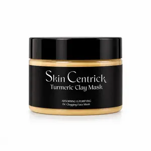 SkinCentrick Turmeric Clay Mask -  Deep Cleansing Face Mask