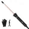 HAHAHOPE Ceramic Hair Curler - 9mm (3/8in) Tiny Wand, 6in Long Barrel, Ultra-Fast 30-Second Heating, Dual Voltage, 2 Heat Options, Anti-Scald, Portable Beauty Products for Speed Curls, Short & Long Hair