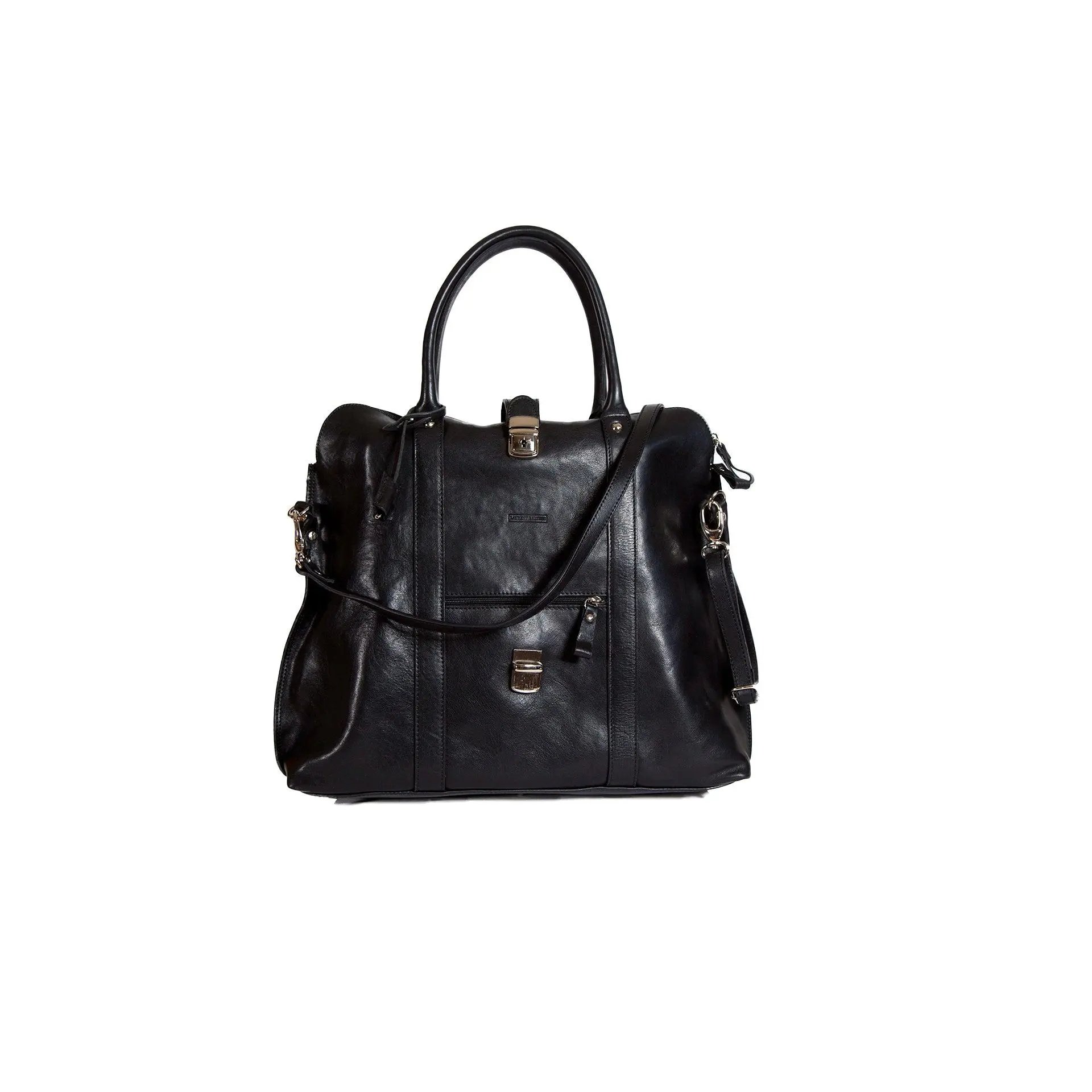 "La Gioconda" Full Grain Italian Leather Satchel Bag