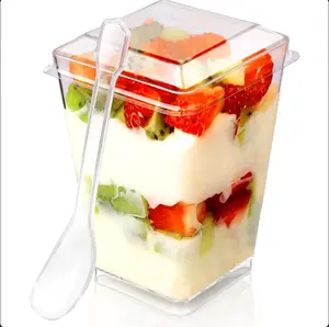 (Pack of 50) These 5-ounce dessert cups make my fruit salad look *absolutely perfect* | BPA-free and reusable—they’re a great choice for meal prep! #MealPrep #DessertIdeas #PartyPlanning