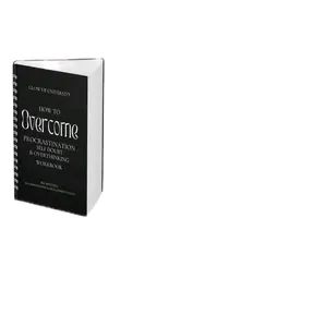 Glow Up University How To OVERCOME Procrastination Self Doubt & Overthinking Workbook- Digital EBOOK Download by Bre Mitchell