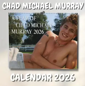 Chad Michael Murray Calendar 2026 Wall Calendar: Gift For Her, Dorm Tapestry, Bedroom Decor