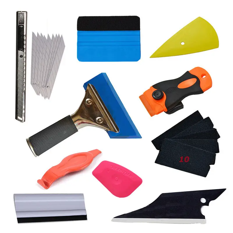 29 PCS Window Tint Tool Kit Vinyl Wrap Squeegee Scraper Film Install Application Set