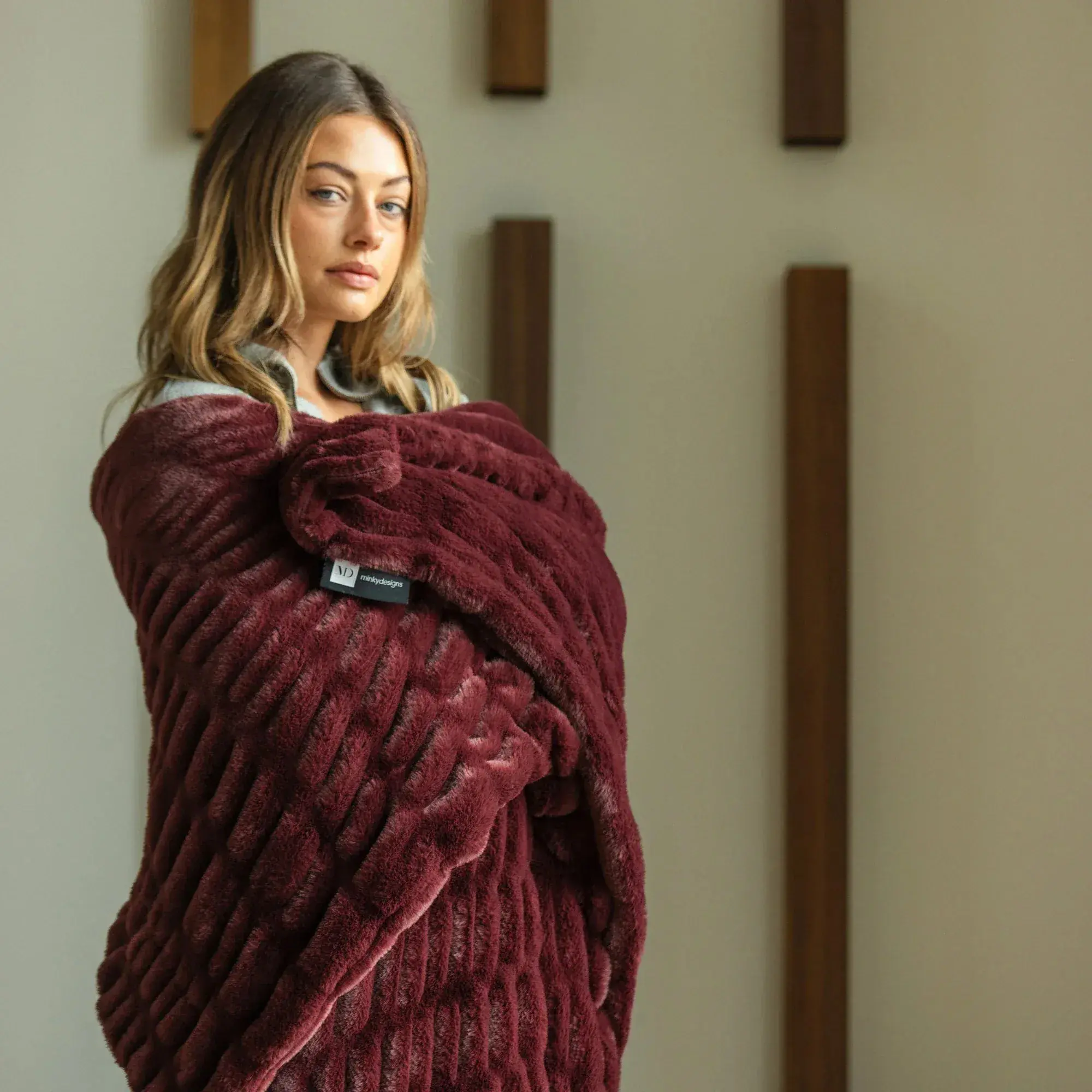 Berry Wine Minky Blanket Berry Wine Minky Blanket