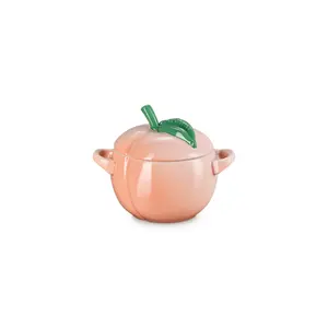 Le Creuset Peach Fruit Cocotte, Premium Kitchen Cookware for Home Cooking