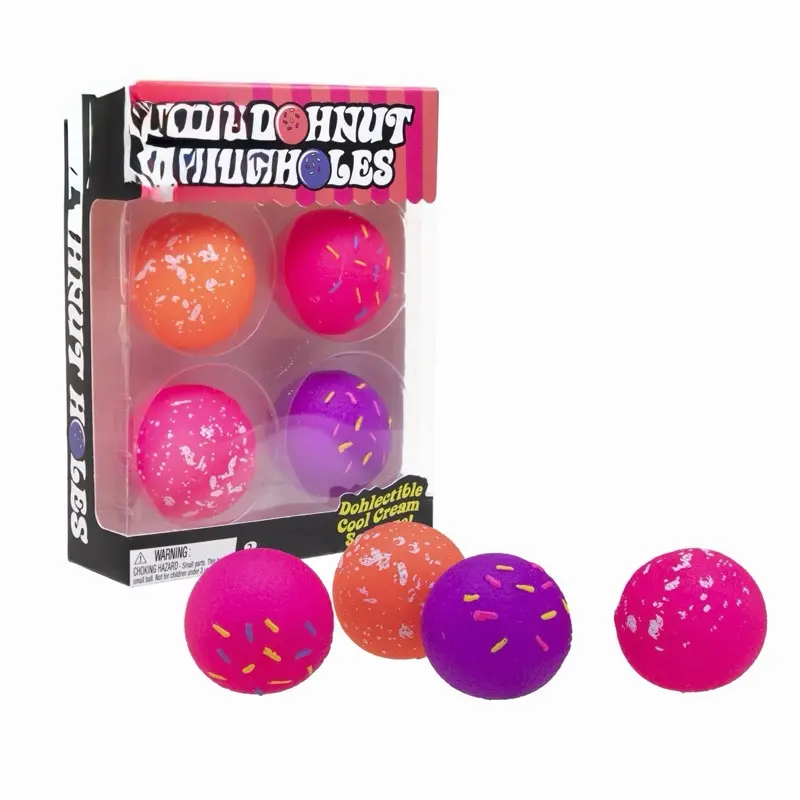 Squishy donut holes stress relief toys