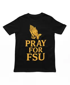 Florida State University Pray For FSU Graphic Tees, Retro Comfort Color Shirts, Good Prayer T-Shirt For FSU, Milton Pray For Florida Men's Shirt Today