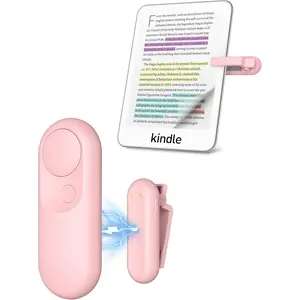 Page Turner for Kindle,  2 in 1 Pink  Paperwhite Oasis Scribe Kobo Clicker Accessories  Remote Control for iPad, , Tablets Camera Video Record Shutter Selfie