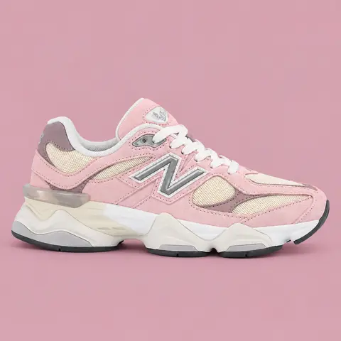 New Balance 9060 Pink White GS & Women's Fashion Sneaker New