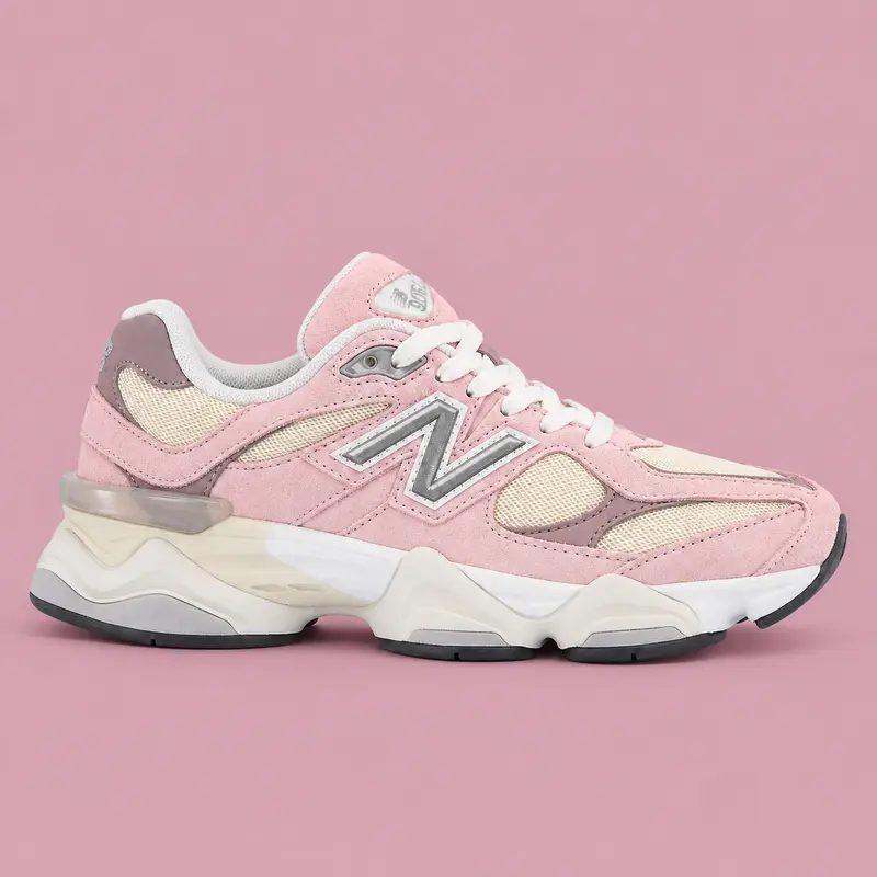 New Balance 9060 Pink White GS & Women's Fashion Sneaker New
