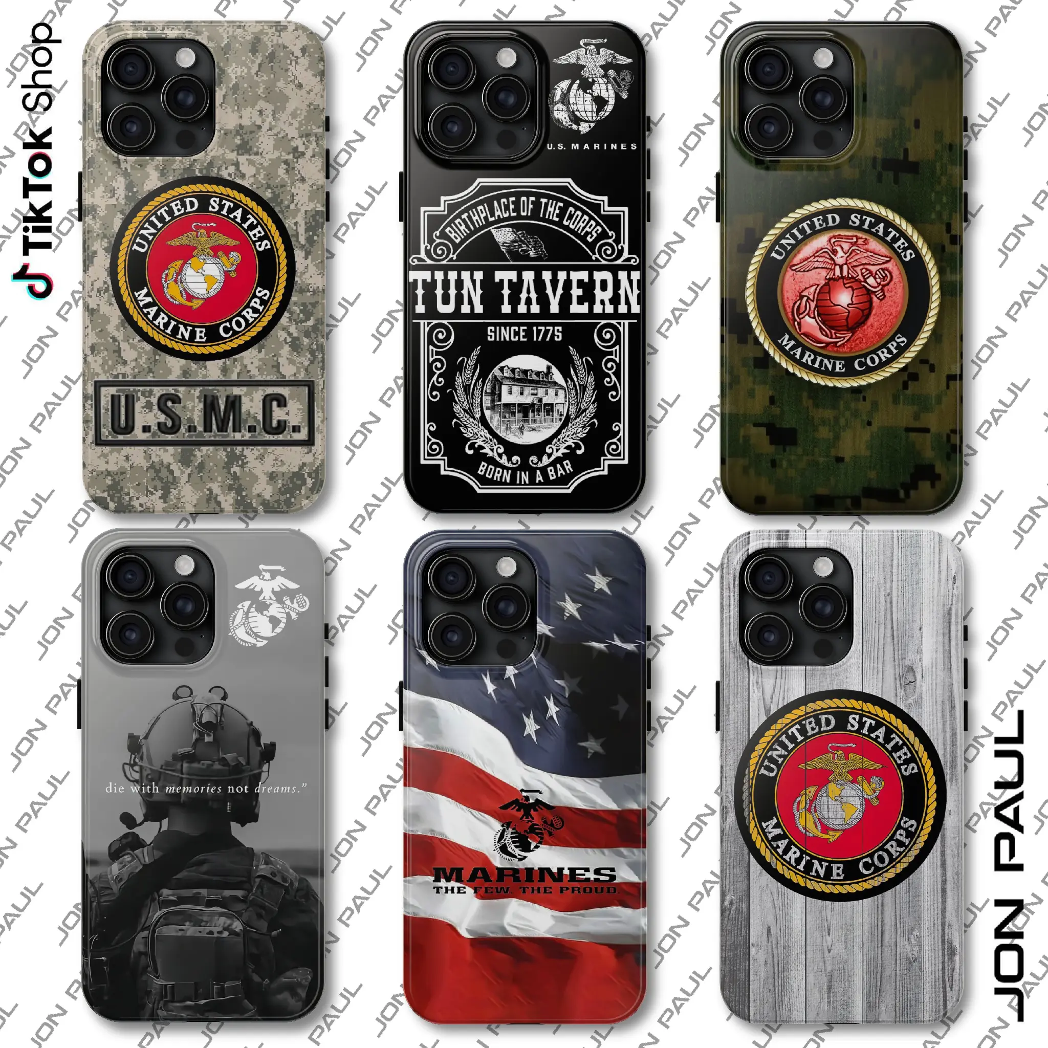 The United States Marine Corps 250th Birthday Phone Case, 250 Year  Anniversary Marine Corps Collection Phone