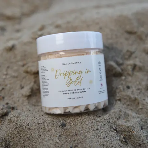 DRIPPING IN GOLD SHIMMER BODY BUTTER