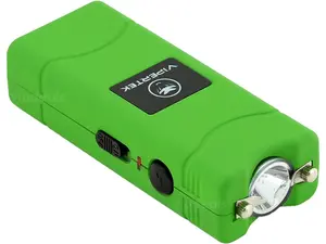 VIPERTEK Micro Mini GREEN VTS-881 Built in LED Flashlight Rechargeable For Emergencies and Outdoor Activities