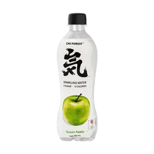 Chi Forest Genki Forest Sparkling Water Green Apple Flavor 480ml