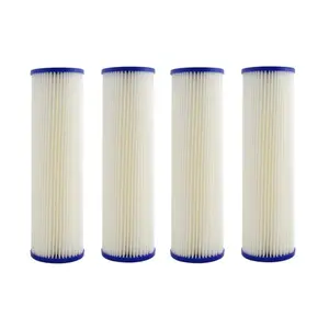 IPW Industries Inc. Replacement 0.35 Sub-micron Post-Filter for Whole House Water Filter Systems - Pack of 4