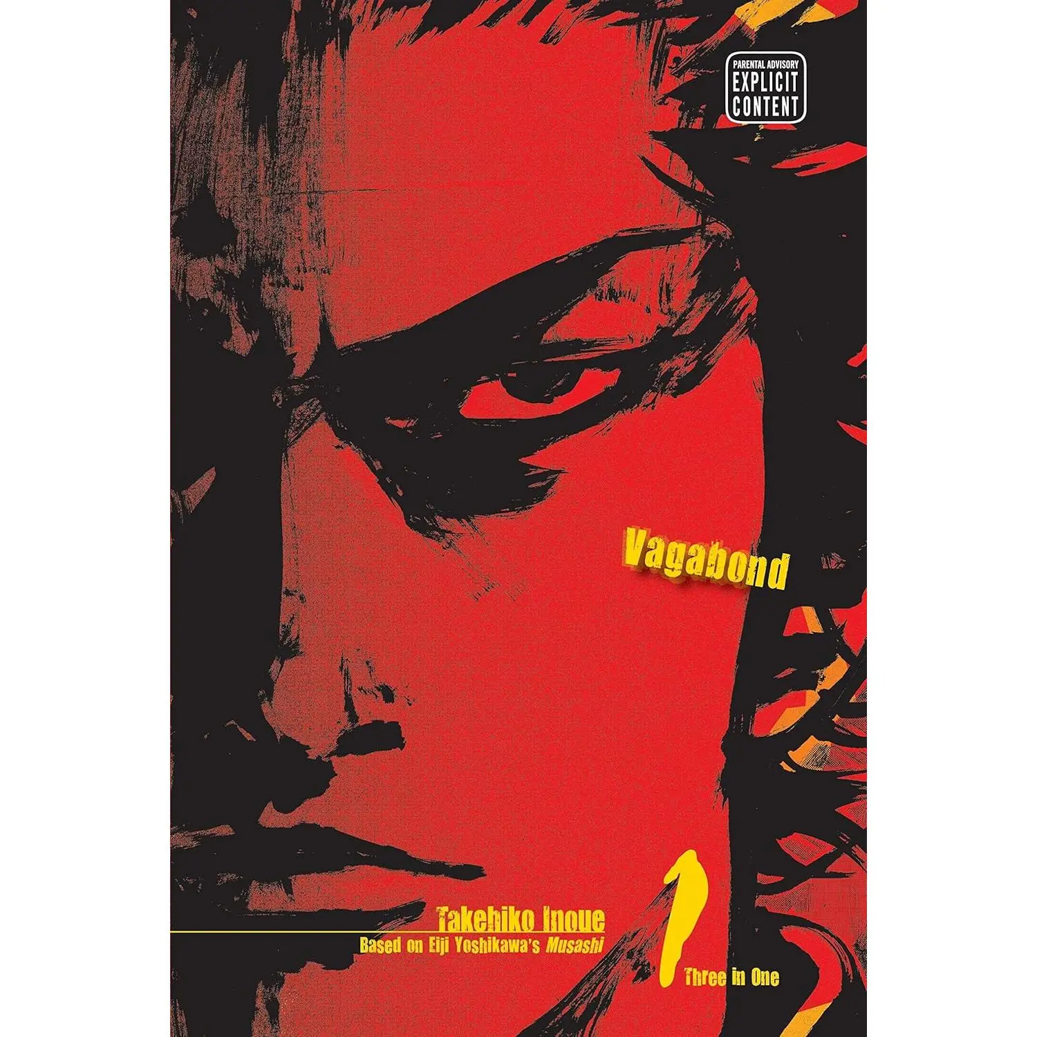 Vagabond Vol. 1 (VIZBIG Edition) - Japanese Comic Book, Epic Samurai Saga, Inoue-Created, with Color Pages, Enlightenment-Themed Bonus Content