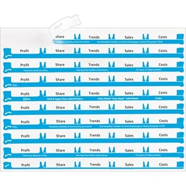 Avery Multipurpose Label, Clear - Pack of 30