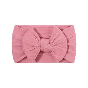 Hot Selling Baby Headband, Wide Elastic Bow Hair Band for Children, Stylish Floral Design, Perfect for Daily Use & Special Occasions