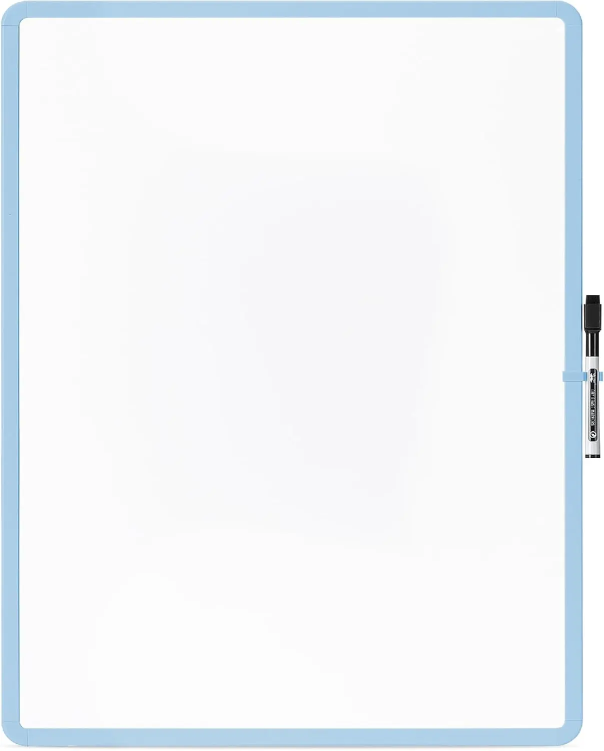 - Dry Erase Board, 18 x 24 with a Black Marker, Pastel Blue Frame, Dry Erase Board for Wall,  Whiteboard for Wall, Dry Erase Boards, Whiteboards,  White Board