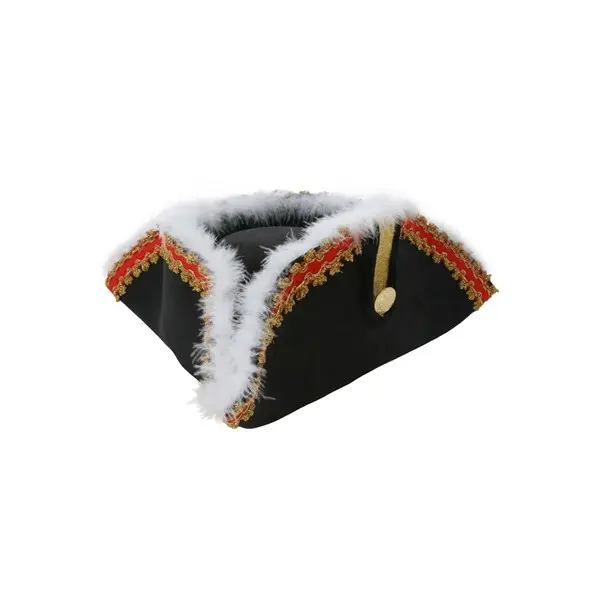 Governor Tricorn Pirate Costume Hat for Adults