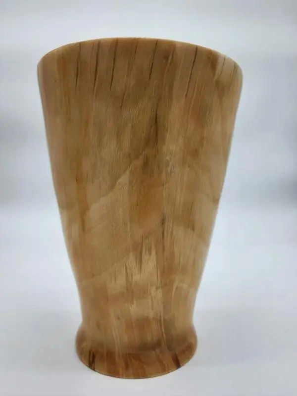 Colorado Maple and Clear Epoxy Vase