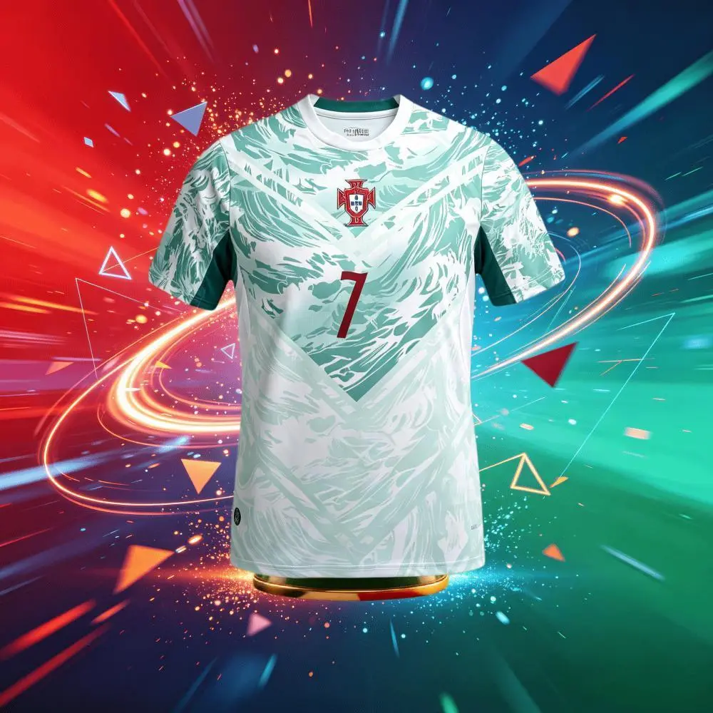 2026 Portugal 7# Cristiano Ronaldo Short And Long Sleeve Soccer Jersey Fans Version Breathable