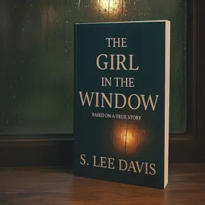 Signed Copy - S. Lee Davis The Girl In the Window Based on a True Story Paperback Book Raw Powerful Memoir of Survival Resilience and Courage