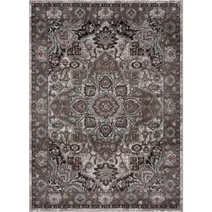 Mardin Brown Medallion Rug - Limited Edition