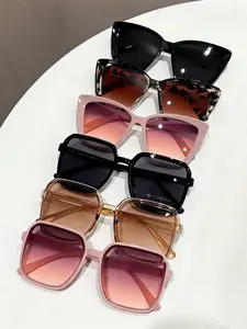 Elegant Square Sunglasses for Women, 6 Pairs, Perfect for Daily Life, Street Photography, Beach Vacations, Stylish and Comfortable