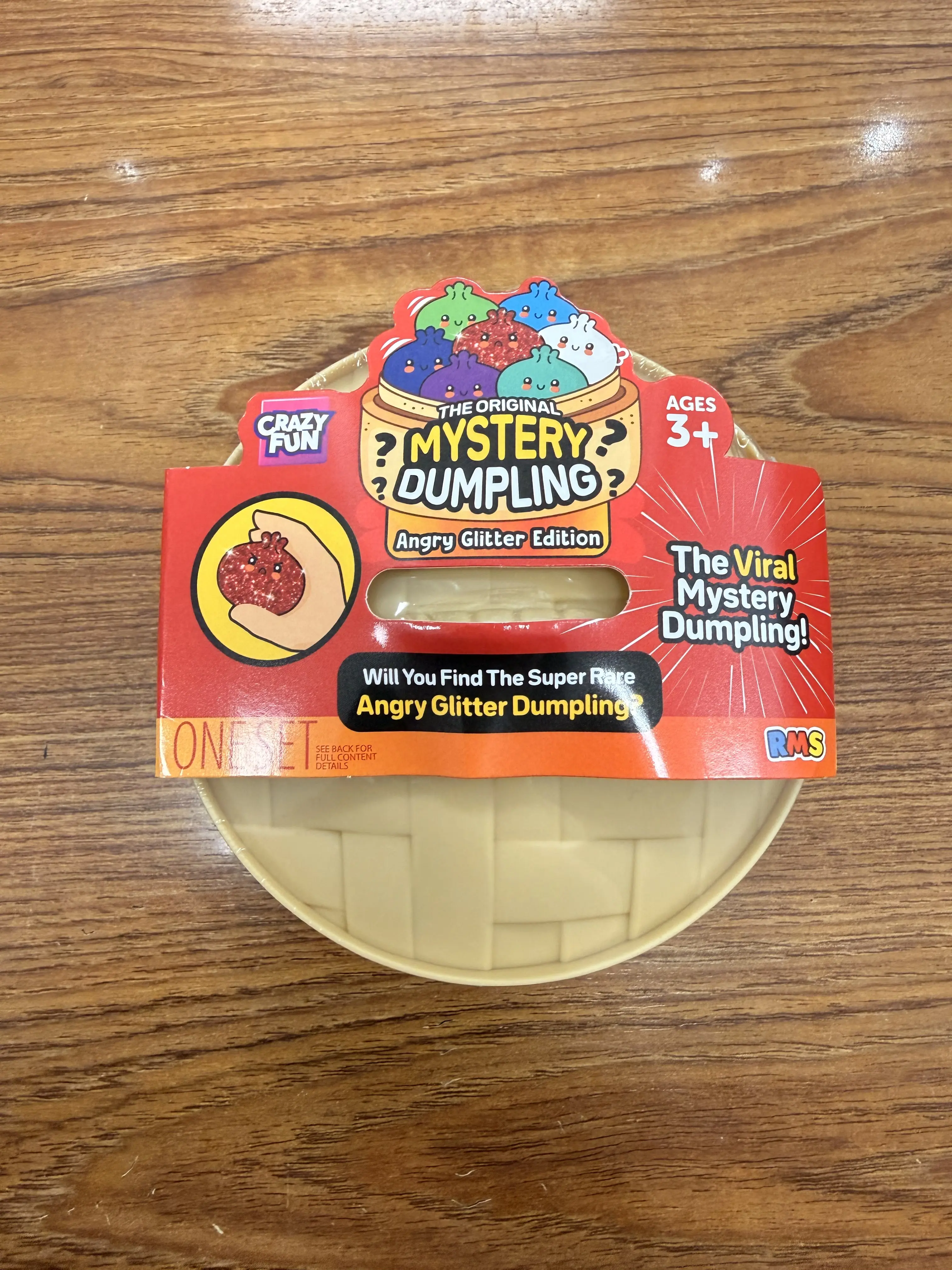 100% Authentic RMS Crazy Fun Original Dumpling Angry Glitter Edition Golden Ticket Galaxy Viral Bun Sunset Americana Squishy Toy - 5 Below Sensory Fidget Toy, Easter Gift for Kids