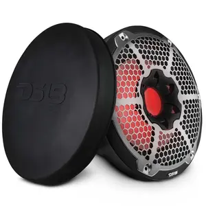 NXL 10" Marine Subwoofer with RGB LED Lights 300 Watts Rms SVC 4-Ohm - Black