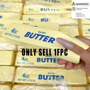 Soft Non-Toxic PU Material Butter Stick Squeeze Toy, Perfect for Adults Party Games Holiday Christmas Gifts