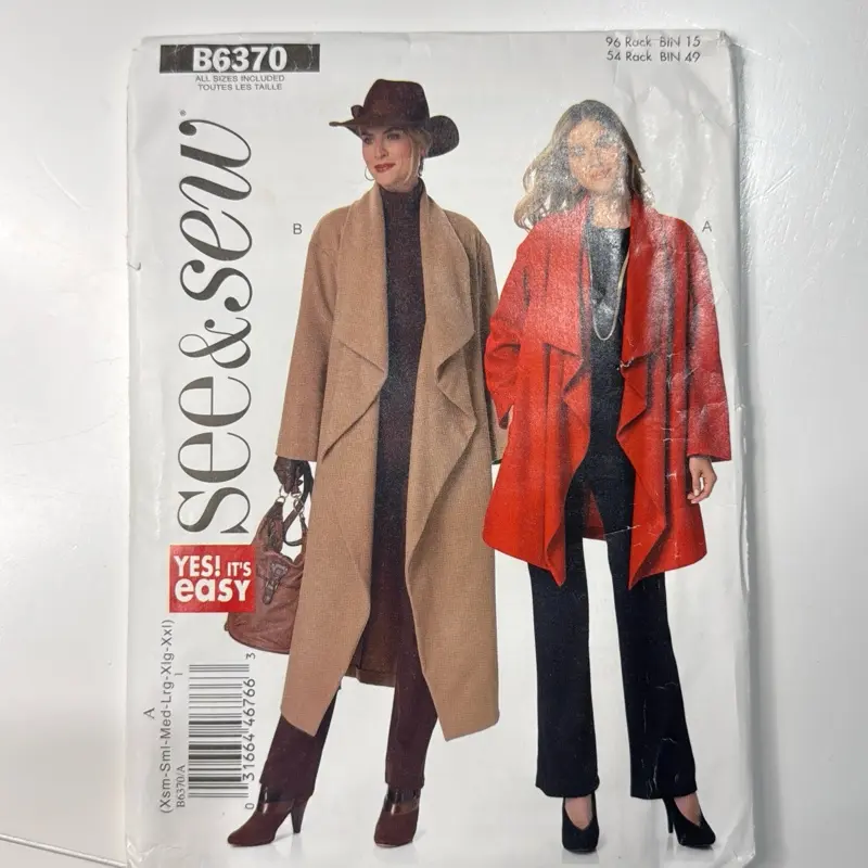 See & Sew B6370 sewing pattern