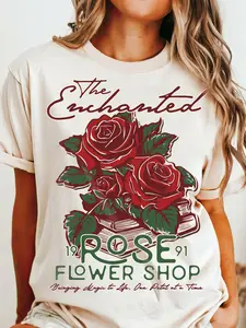 Enchanted Rose Flower Shop Tee