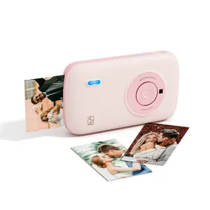 HPRT CP2100 Portable Wireless Photo Printer with AR for iPhone & Android, 2.1x3.4 Mini Instant Color Picture Printer, Initial 10 Sheets Included fotos  impresas,Valentines Gift