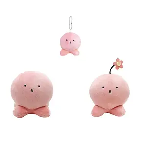New Arrival Takopi's Original Plush Toy Cute Pink Octopus Stuffed Doll Anime Figure Kids Birthday Gift