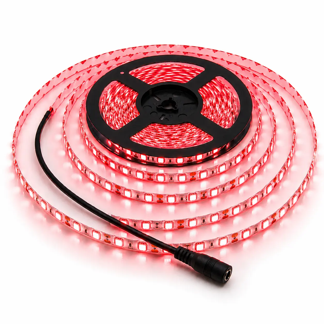 Perfect Holiday LED Strip Lights Ambient Decorative Lighting Flexible 300 LED 5M Red Indoor Use