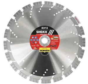 Samedia RX13 SHOXX Diamond Cutting Blade for Hard Concrete & Granite Power Saw Blades