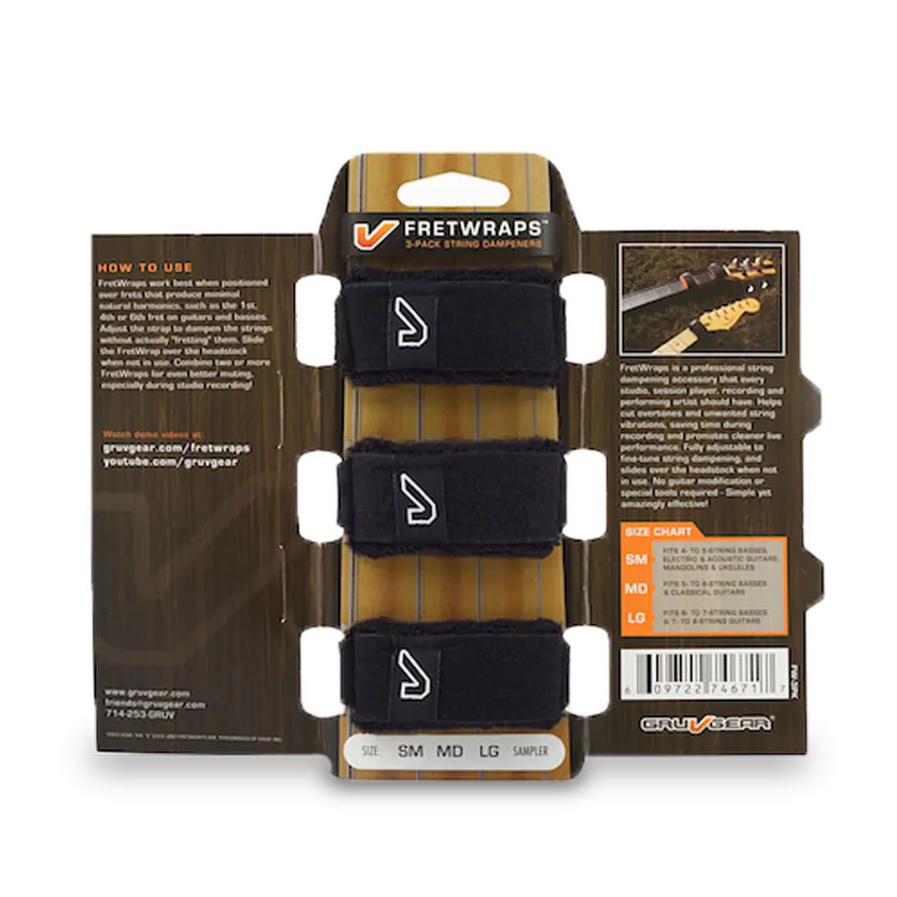 FretWraps String Muters (3-Pack)
