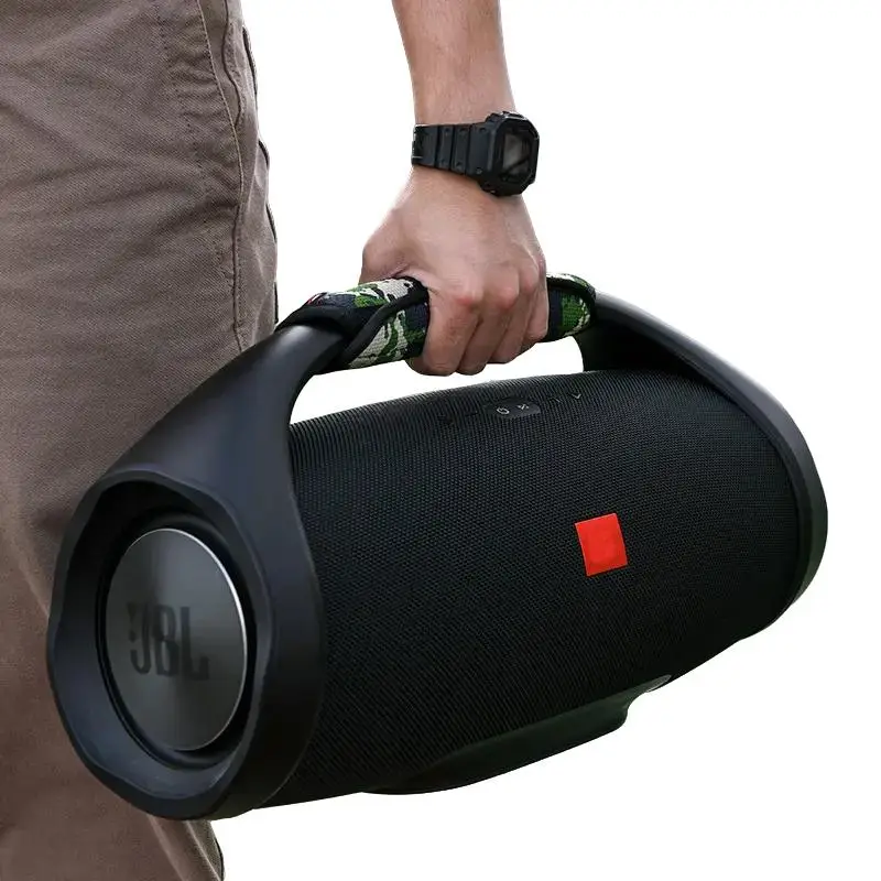 Speaker Handle Cover, Nylon Speaker Handle Protective Case, Portable Handheld Speaker Handle Protector, Audio Output Equipment Protective Cover, Black