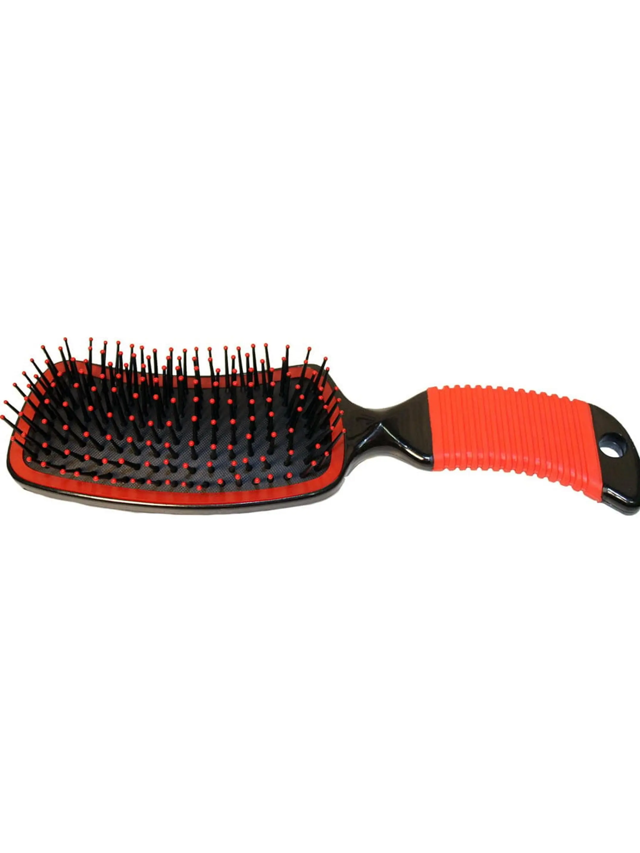 Partrade 246073 Curved Grip Mane & Tail Brush, Red, 9 in. Mane Brush for Home Improvement Paint Supplies & Tools