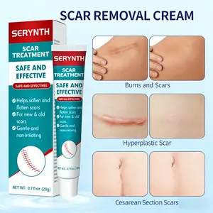 Scar Cream，Professional Scar Removal Cream for Surgical Scars,Stretch Mark, Keloid Bump, C-Section, Scars of Burns and Injuries,Old and New Scars