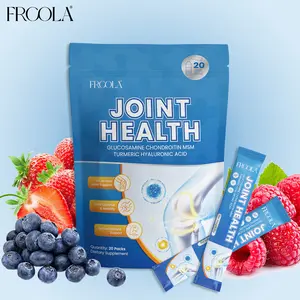 Frcola Berry-flavored joint health powder relieves joint discomfort, strengthens bones, and boosts immunity.